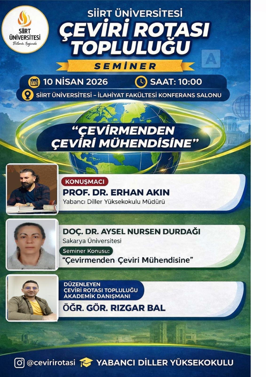 Çeviri Rotası Topluluğu Çevirmeden Çeviri Mühendisine Semineri