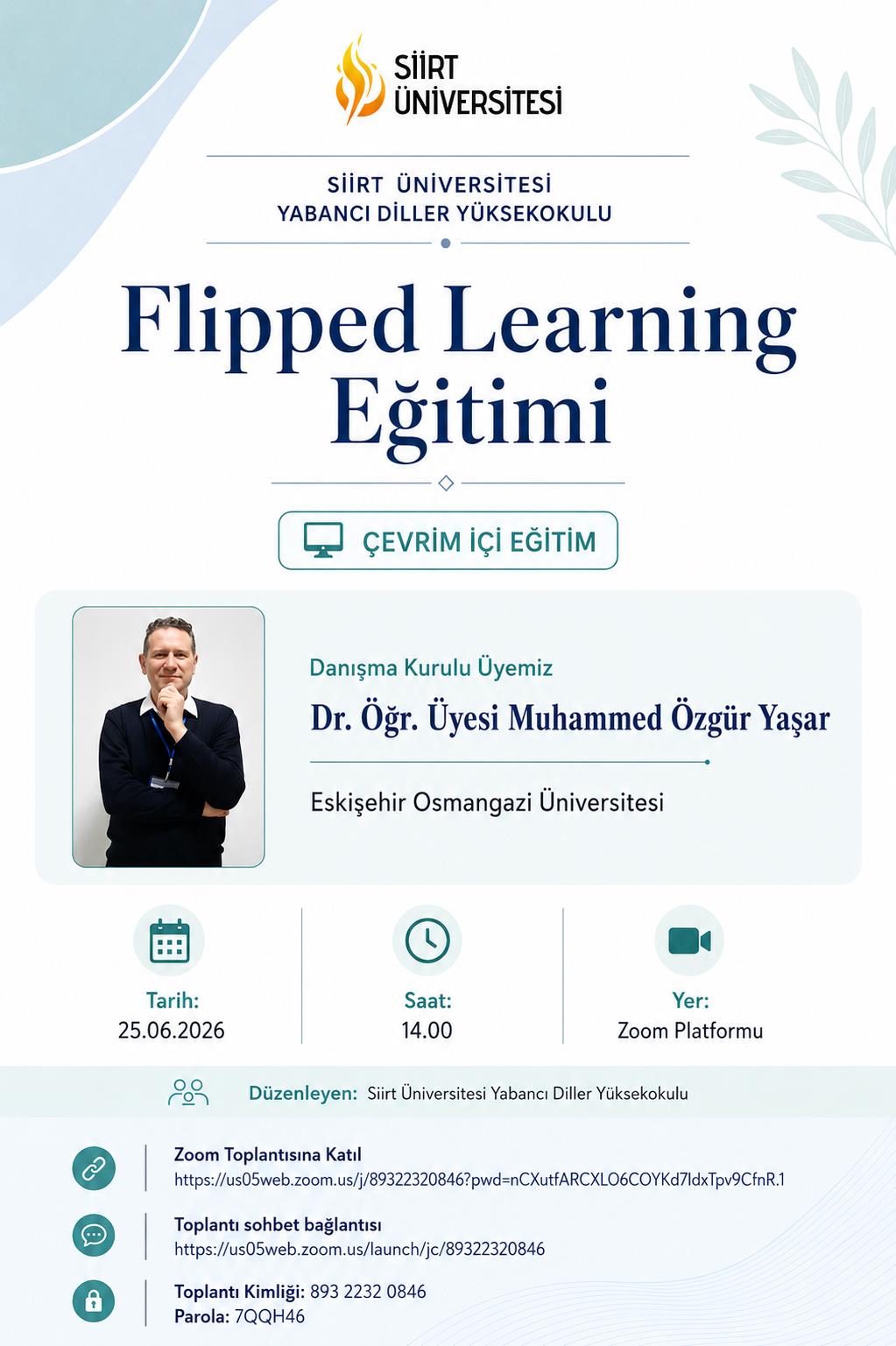 Flipped Learning” Konusunda Eğitim